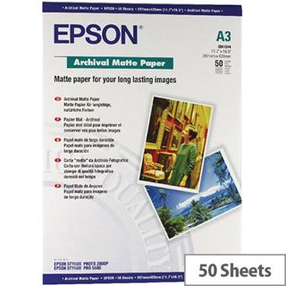 Immagine di EPSON ARCHIVIAL MATTE A3+  50 FG.